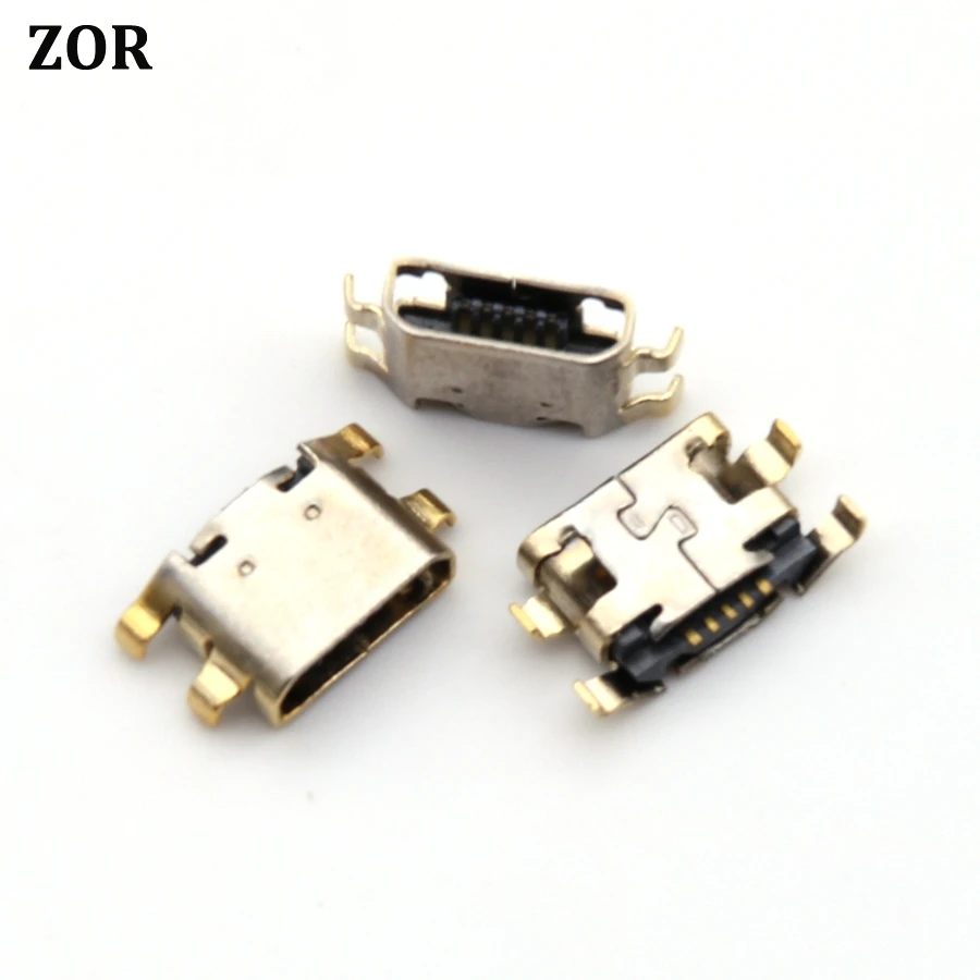 

100pcs For lenovo TAB 4 8"TB-8504F Micro USB connector Charging port 5p jack socket power plug dock Replacement repair parts