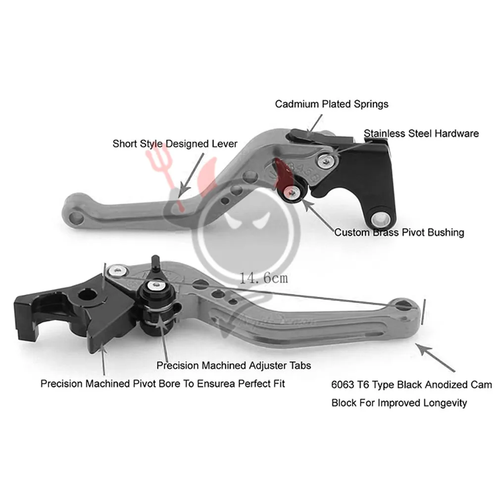 (FZ1)For YAMAHA FZ1 FAZER 2006-2013years Motorcycle Accessories Adjustables short Brake Clutch Lever