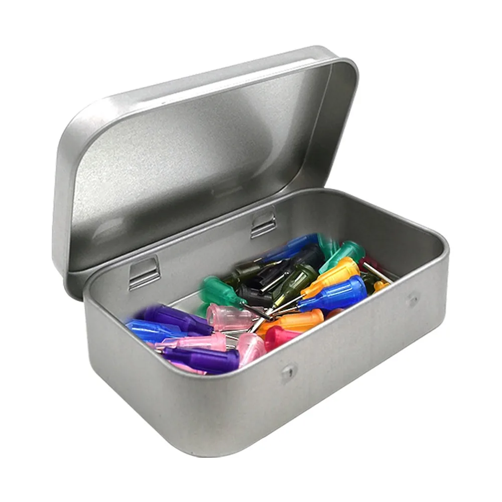 Cigarette Case Box 1 pc Survival Kit Tin Black Tobacco Storage Box Clamshell Containers for Jewelry Candy Coin Key Organizer