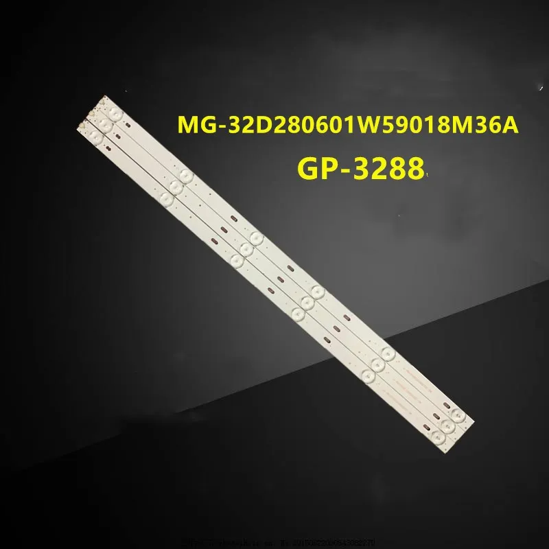 Светодиодный подсветка для 32-дюймовый телевизор с GP-3288 полосы MG-32D280601W59018M36A 6