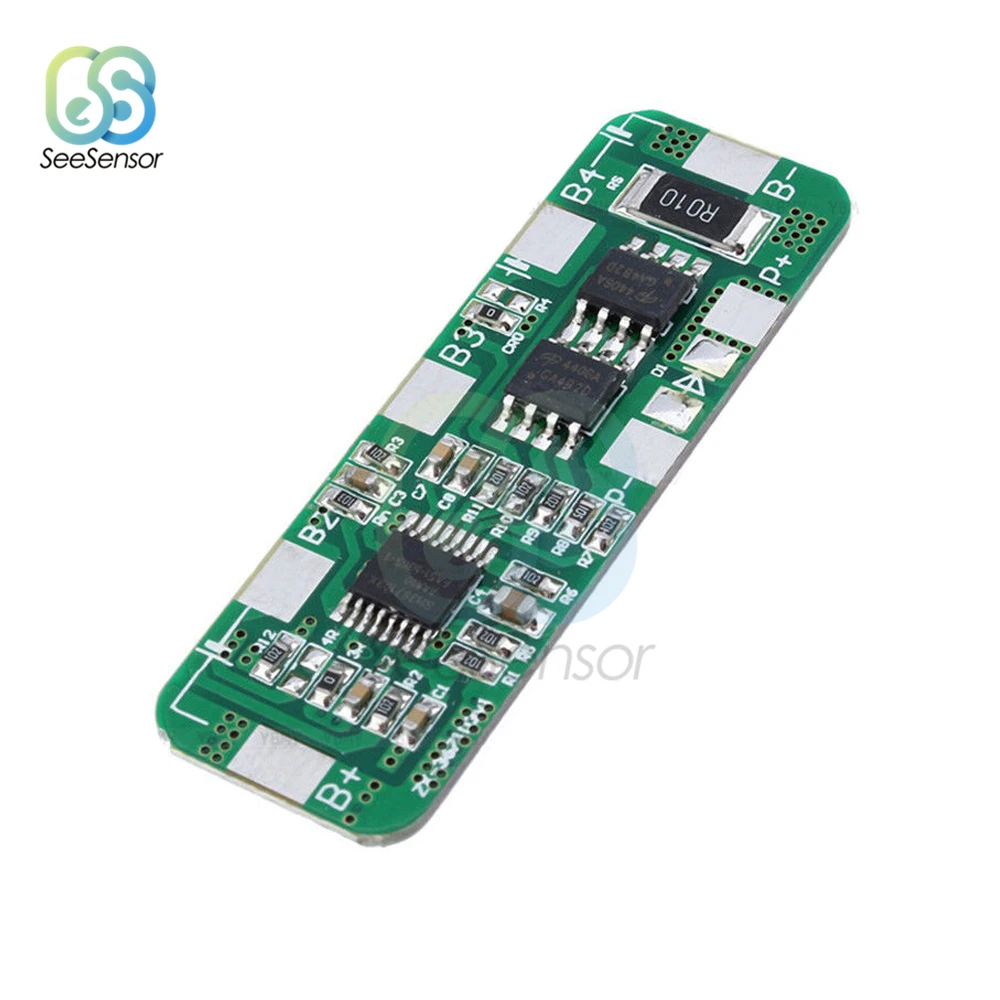 

3S 3A-5A BMS 18650 Lithium Battery Charger Protection Board Charging Control Protecting Module Cell MOS Transistor