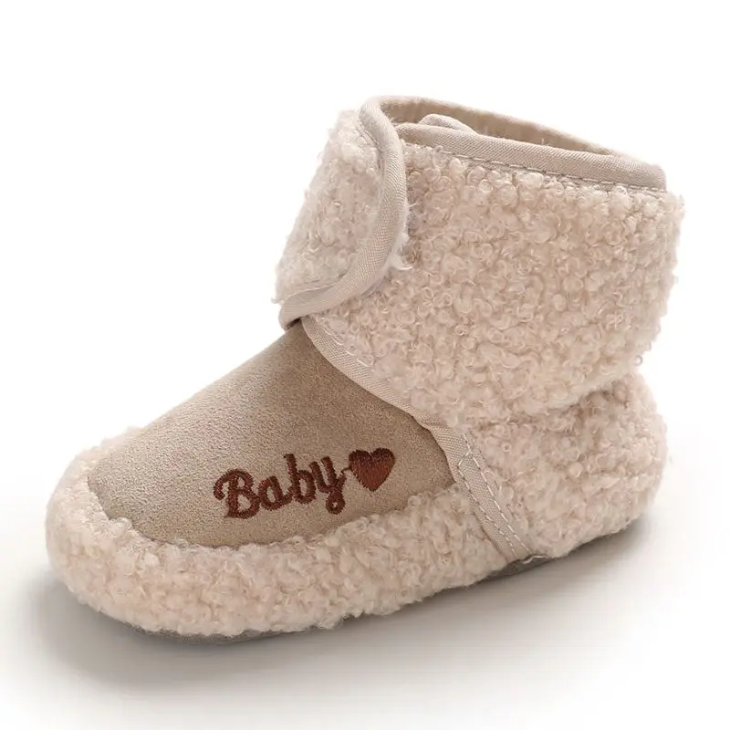 Зимняя теплая детская обувь; обувь для маленьких девочек; бархатная теплая обувь; ботинки на искусственном меху; тапочки для девочек