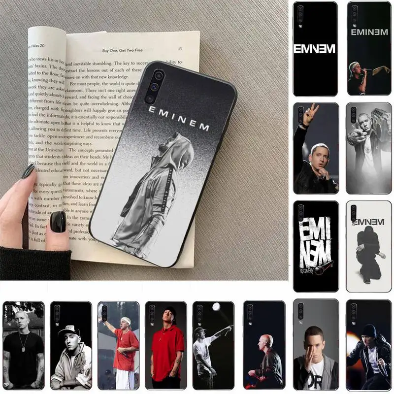 FHNBLJ Rapper Eminem Telefon Fall Für Samsung Galaxy a50 A30S A50S a71 70 a10 fall samsung a51 fall