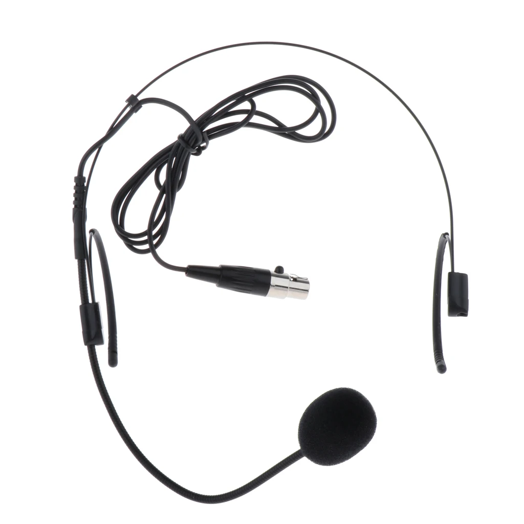 

Earhook Headworn Microphone 3.5mm XLR Wired 4pin for Wireless Mic System