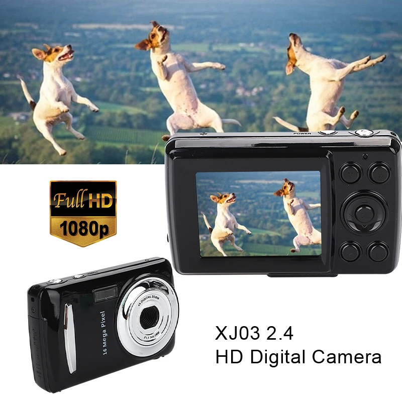 

Black Ultra Photo Camera 16MP Ultra-clear HD Digital Camera DVR 1080P Mini HD Camera Precise Video Recorder Camera DVR