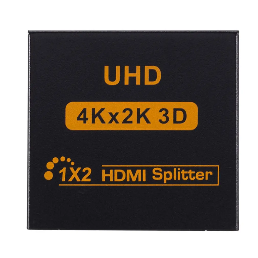 3D 4K* 2K Full HD 1080p 1X4 Переходник HDMI разветвитель 4 порта концентратор ретранслятор усилитель конвертер для HDTV адаптер