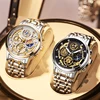 2022 new fashion men's watch 30m calendar stainless steel top brand luxury sports chronograph quartz watch Relogio Masculino ► Photo 3/6