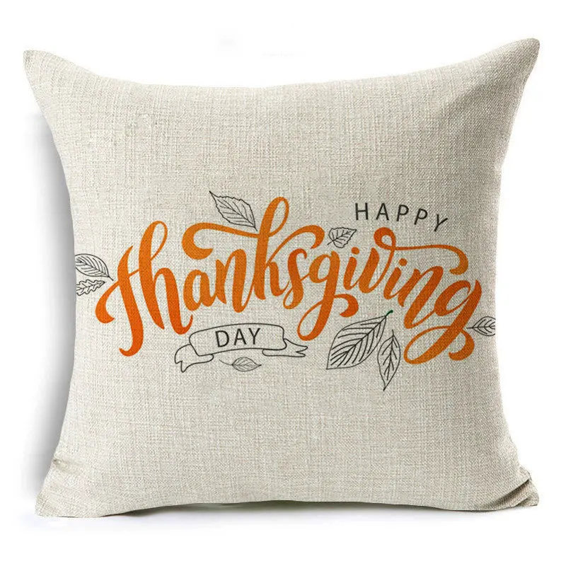 45*45cm Linen Pillowcase Halloween Pillowcase Happy Halloween Funny Series Pillowcase Wedding Party Bedroom - Цвет: Зеленый