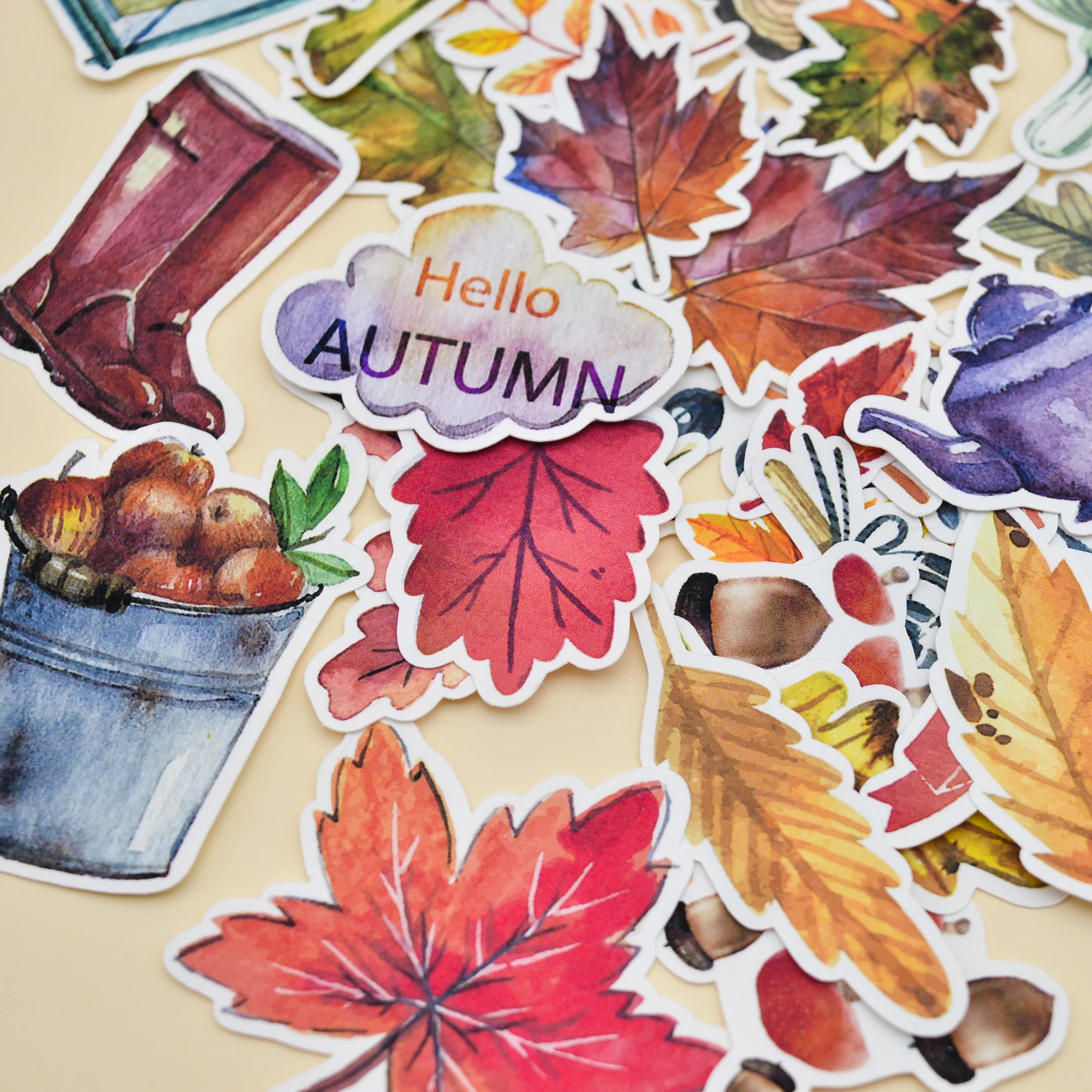 20 leaf resin mould inserts Autumn leaves decals Scrapbooking Craft