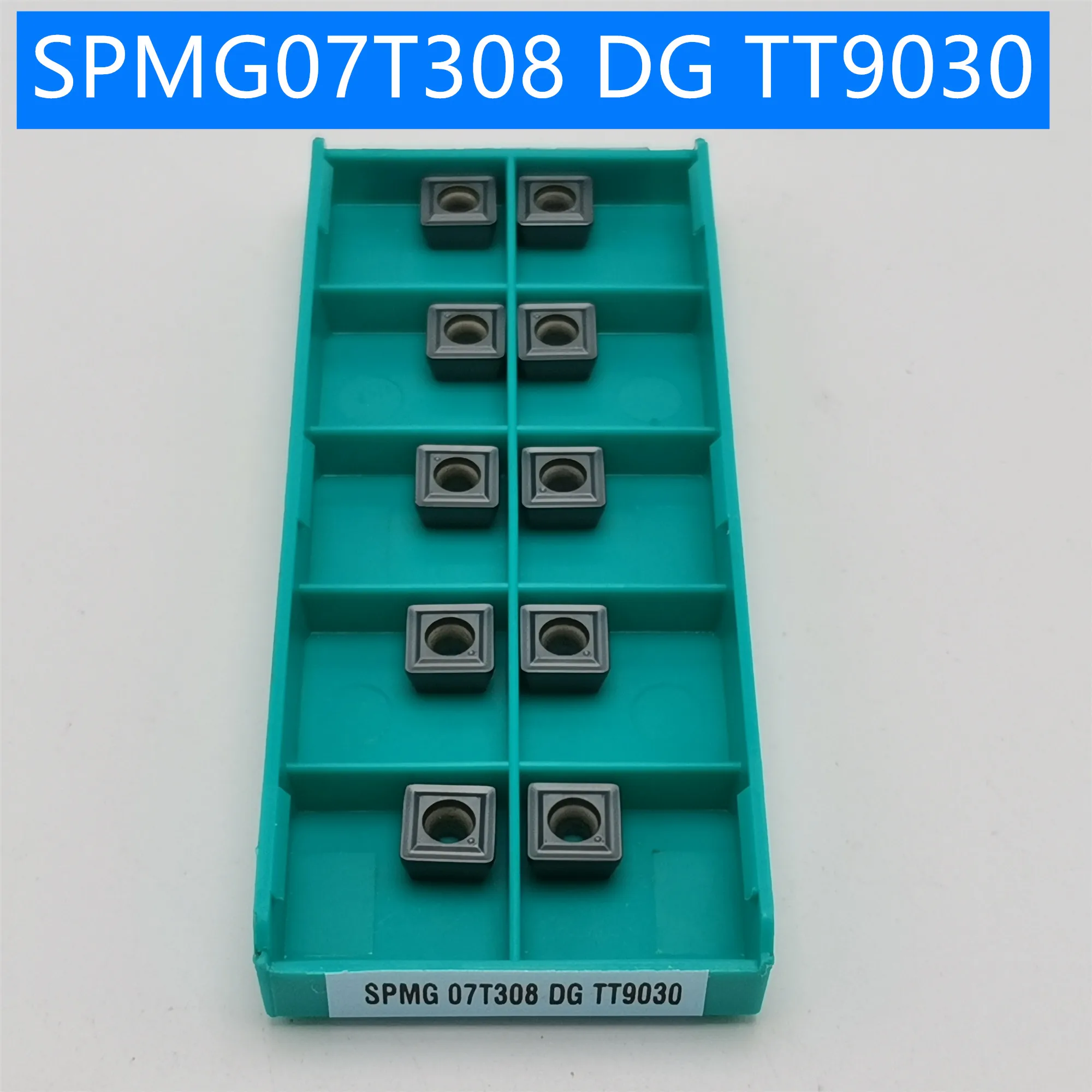 

10PCS SPMG07T308 DG TT9030 Carbide Insert Turning Tool Turning Milling Cutter CNC Cutting Tool Slot Cutting