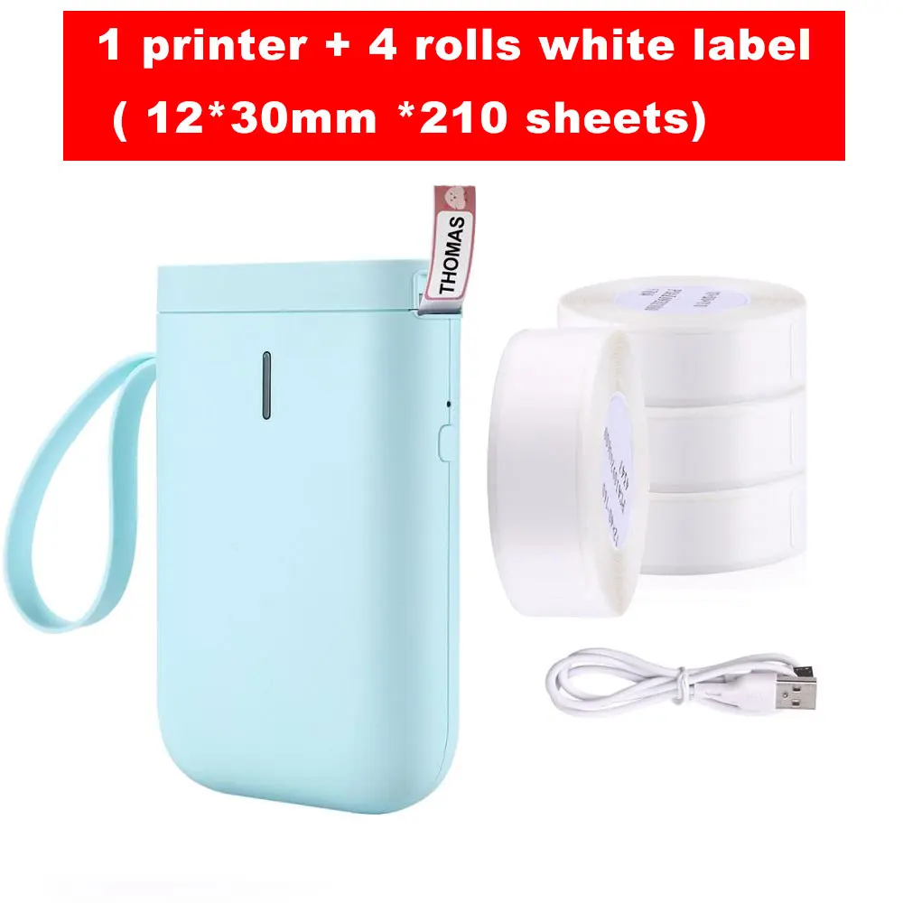 Niimbot D11 Wireless label printer Portable BT Thermal Label Printer Home Use Office Fast Printing Printer 