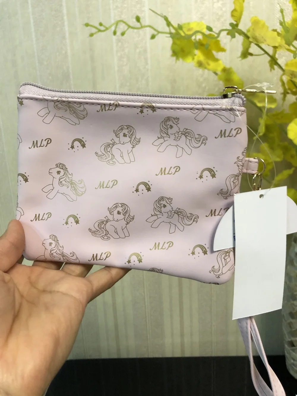 Новая Оригинальная розовая кукольная сумка My Little Pony для девочек, многофункциональная сумка для Мамии, косметичка для мытья, кошелек для девочек, детская игрушка в подарок, горячая распродажа