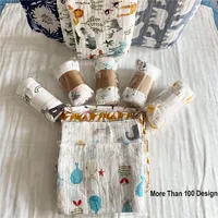 29 Designs Super Soft Cotton Muslin Baby Swaddle Blanket Skin-friendly Newborn Swaddle Wrap Baby Bedding Sheet Swaddle Blanket 2