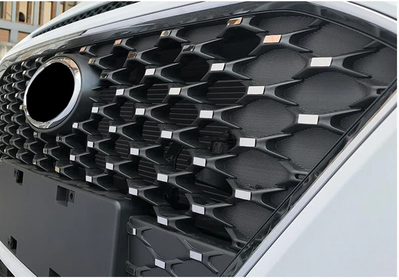 Автомобильный Стайлинг из нержавеющей стали для hyundai Encino Передняя декоративная решетка блестки звездное небо сетка блестки