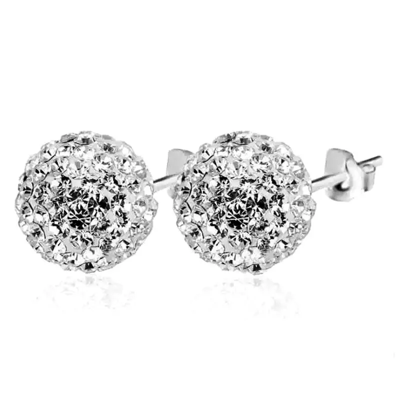 Small Stud Earrings for Women Cubic Stud Earrings Set Hypoallergenic Earings Fashion Jewelry Boucle D`Oreille Femme 30AUG2009