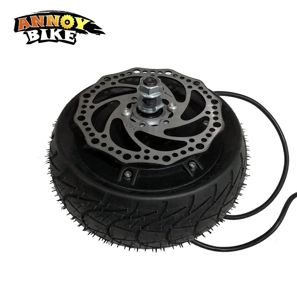 8'' 8 inch 48V 1000W Scooter Motor With Electric Scooter Special Front Fork Shock Absorber Gear Hub Motor Electric Bicycle
