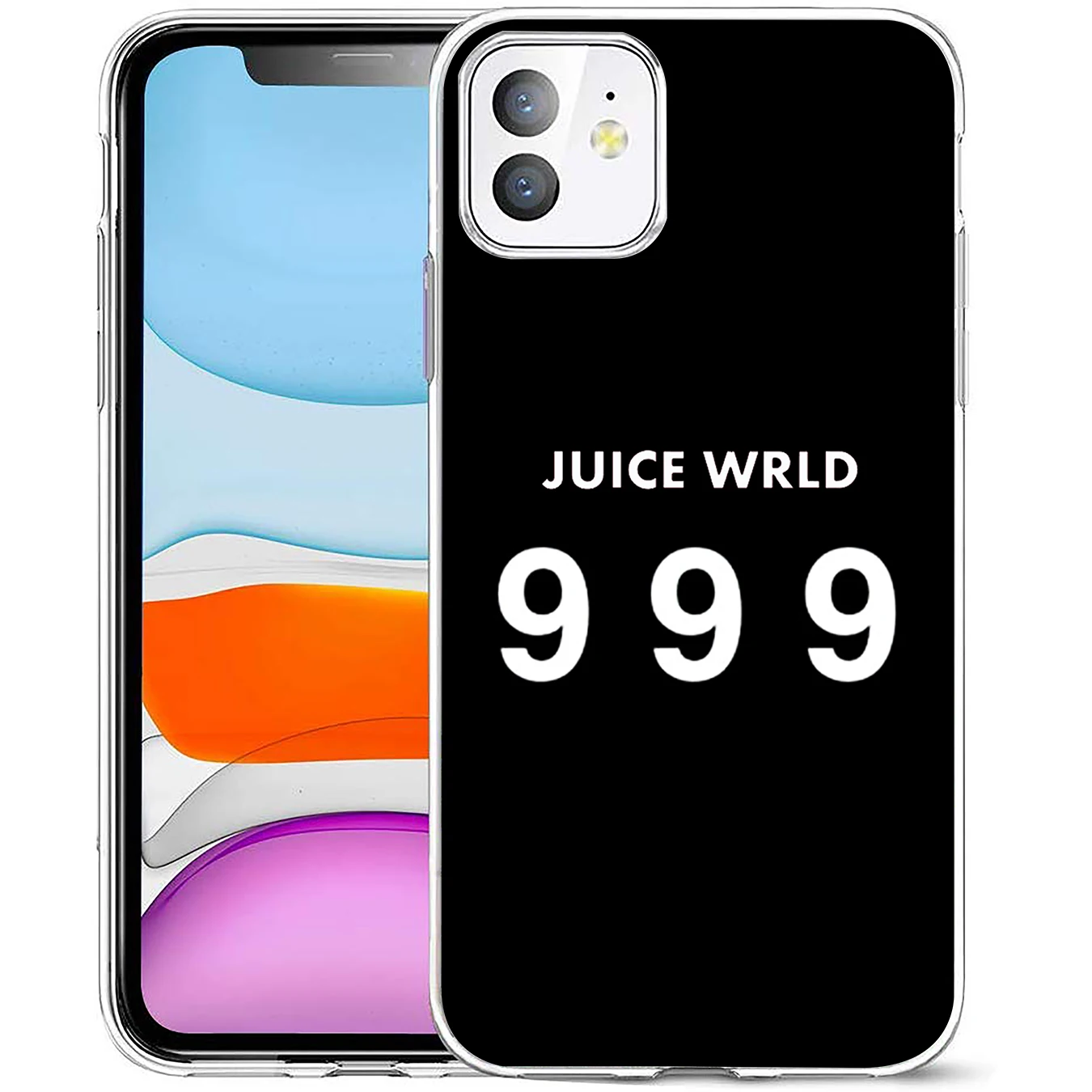 Мягкий силиконовый чехол Rap POP Juice WRLD 999 для Apple iPhone 11 Pro X XR XS Max 6 6S 7 8 Plus 5 5S SE 10 TPU чехол для телефона s - Цвет: 10