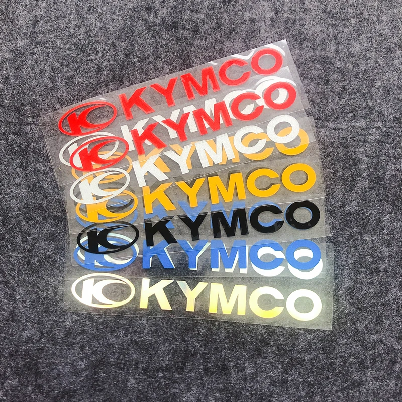 2pcs/Set Motorcycle Refit Sticker Motorbike Car Decorative Reflective Waterproof Decals Suitable for KYMCO | Автомобили и