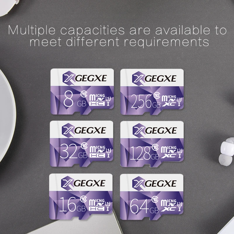 XGEGXE карта памяти 8 ГБ 16 ГБ 32 ГБ 64 Гб 128 Гб Micro SD карта C10 TF карта флэш-накопитель