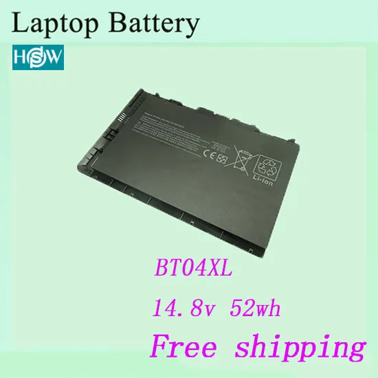 Аккумулятор для ноутбука HP BT04XL EliteBook Folio 14 8 m 9470 в 52 вт/ч | Компьютеры и офис