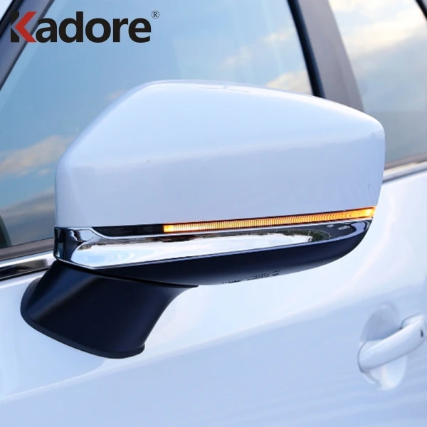 Крышка зеркала заднего вида из углеродного волокна для Mazda CX5 KF CX 5 CX8 2017 2018 2019