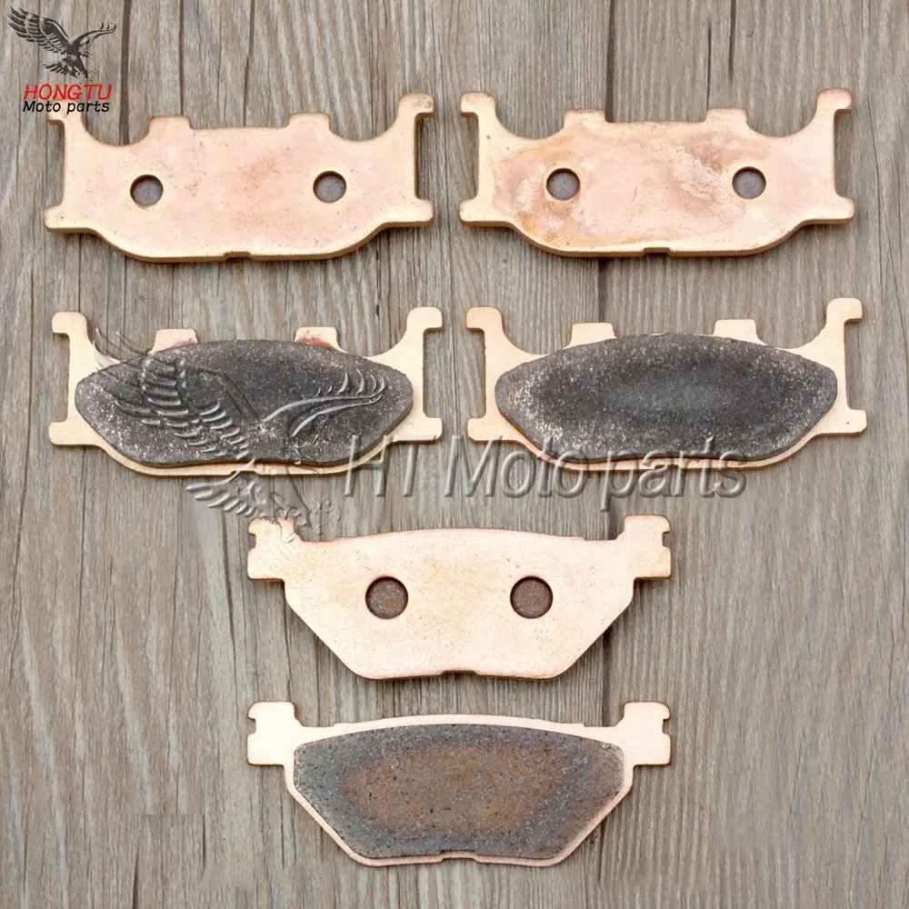 Motorcycle metal sintering brake pads For Yamaha XVS 1300 A Midnight Star 2007-2013 XVS1300 ACFD 2014-2016 | Автомобили и