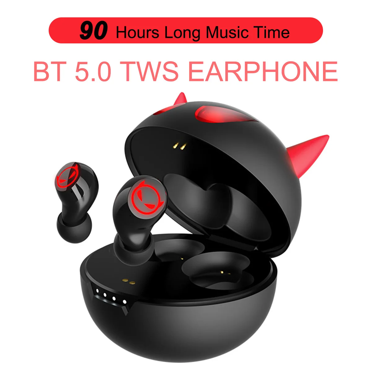 TWS, беспроводные мини наушники, bluetooth 5,0, наушники, светодиодный, спортивный, стерео, сенсорный, гарнитура для Xiaomi, для iPhone, IOS, Android, телефона