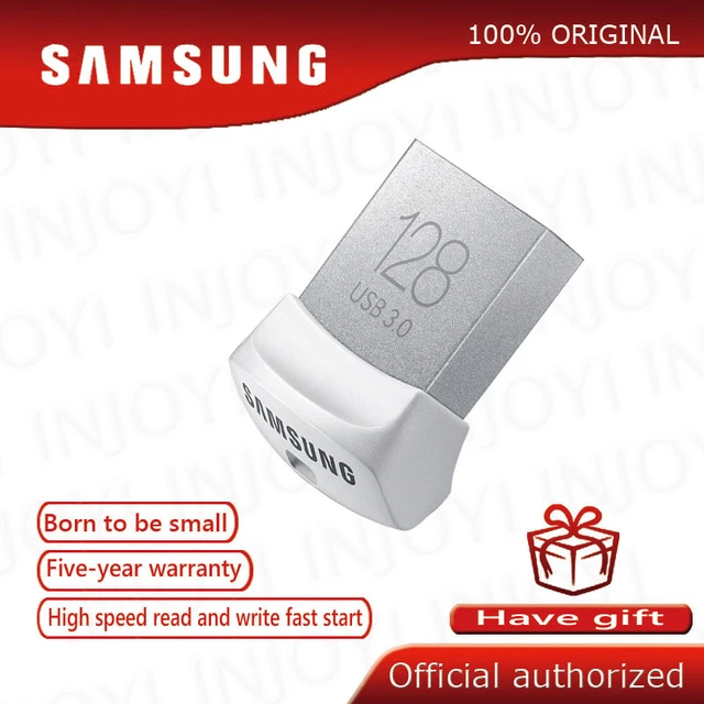 Samsung – Mini Clé Usb 3.1 Fitplus Pendrive, 32 Go 200 Mo/s, 64 Go 300  Mo/s, 128 Go 256g 400 Mo/s, - Usb Lecteurs Flash - AliExpress