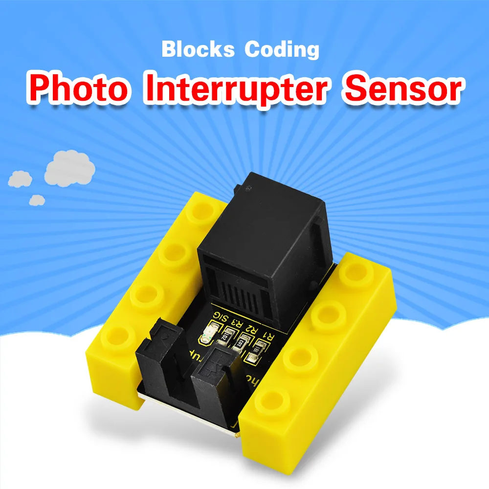 Модуль датчика фотопрерывателя для программирования стеблей Arduino kidsbits | Игрушки