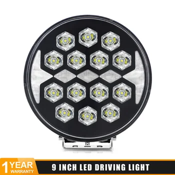 

9 Inch Led work lamp driving light 6000K White Spot Light Super Bright Broad Spot beam for 4WD 4x4 Offroad SUV LED work light