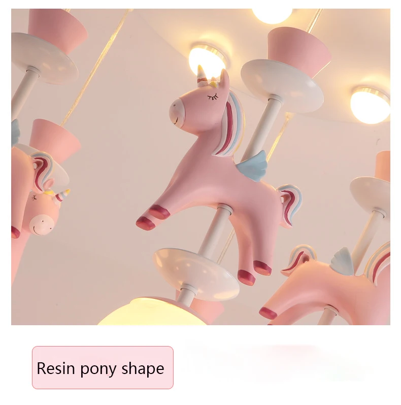 Modern Unicorn Ceiling Light