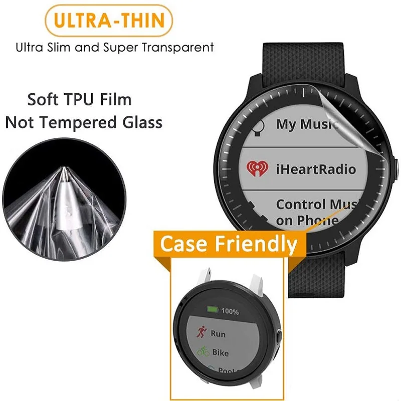 US $110.00 1000PCS TPU Soft Screen Protector For Smart Wrist Watch Diameter 28mm 32mm 33mm 35mm 36mm 37mm 38mm 39mm 41mm Protective Film