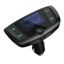 T38 Bluetooth 4,2 MP3 плеер, FM передатчик, свободные руки, 3.1A Автомобильное устройство для быстрой зарядки поддержка прямой доставки