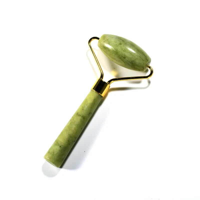 

Green Quartz Natural Stone Face Massage Jade Roller Wrinkle Double Chin Remover Crystal Slimmer Lift Beauty Care Slimming Tools