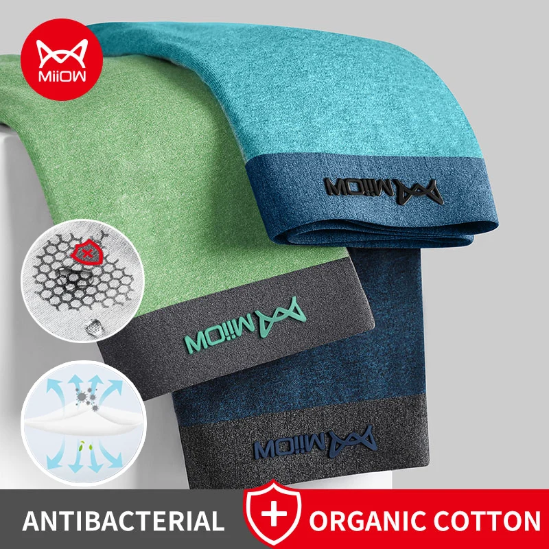 3 шт./комплект мужские хлопковые трусы-боксеры |