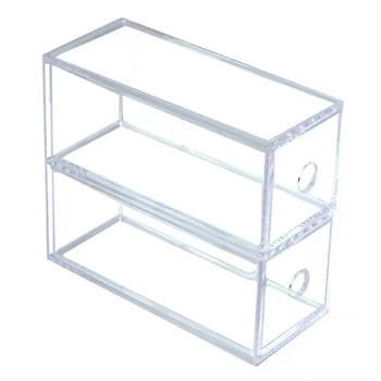 

Multi-Layer Lipstick Box Acrylic Lipstick Holder Case Cosmetics Storage Makeup Glasses Organizer Nail Polish Display Stand Rack