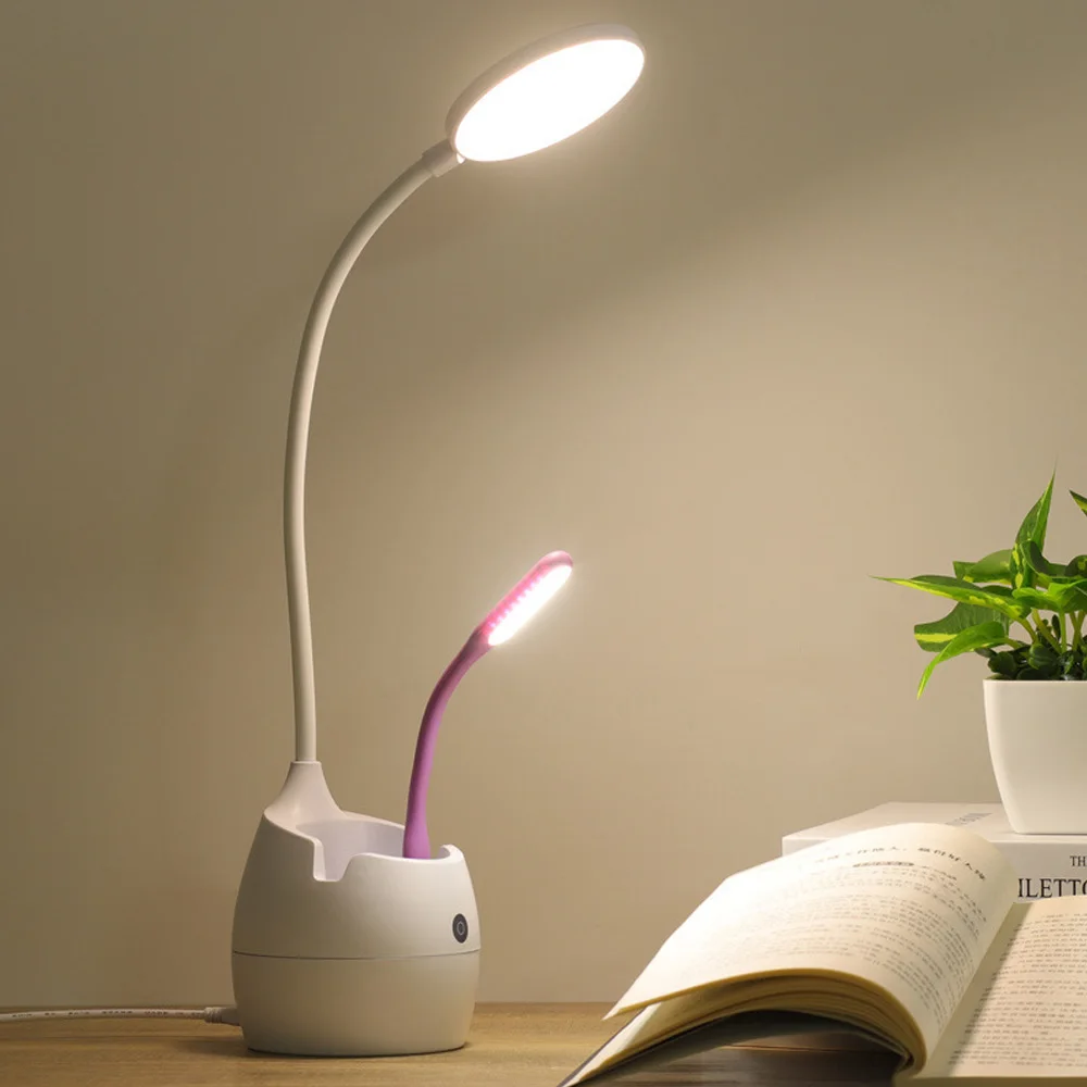  DIDIHOU 2000mAh Rechargeable Table Lamp Storage Pen Hoder Lamps Table 20pcs Led Touch Table Lamp US