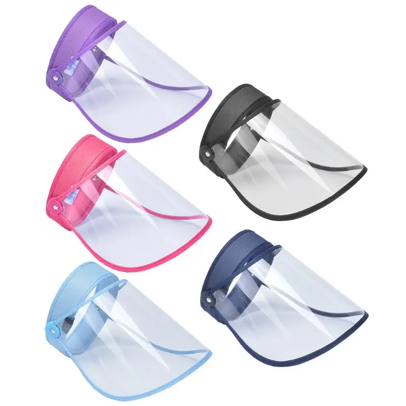 

New Protective Case Adjustable Anti Droplet Dust-proof Full Face Cover Mask Visor Shield Droplet virus Windproof Face Shield