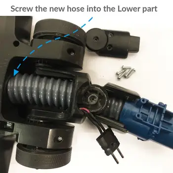 

Floor Head Hose Hose Tube Pipe For VAX BLADE Stick Cordless Vacuum cleaner