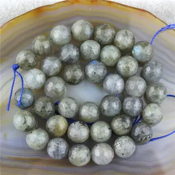 

10mm 5str/lot Fashion faceted round labradorite stone beads, stone strand bead, stone loose bead,bracelet/necklace component