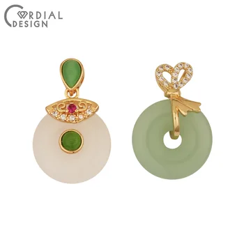 

Cordial Design 10Pcs Jewelry Accessories/Pendant For Necklace/Genuine Gold Plating/Hand Made/DIY/Jewelry Findings & Components