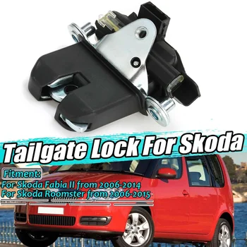

1x Car Rear Trunk Lid Boot Lift Tail Tailgate Lock Latch For Skoda Fabia II/Roomster 2006-2015 5J0827501B 5J0827501A 5J0827501C