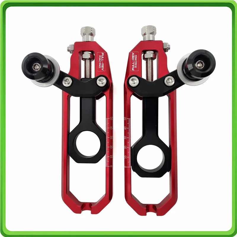 Motorcycle Chain Tensioner Adjuster with Spool fit for BMW HP4 2012-2014,S1000R 2014-2016,S1000RR 2009-2014 (2)