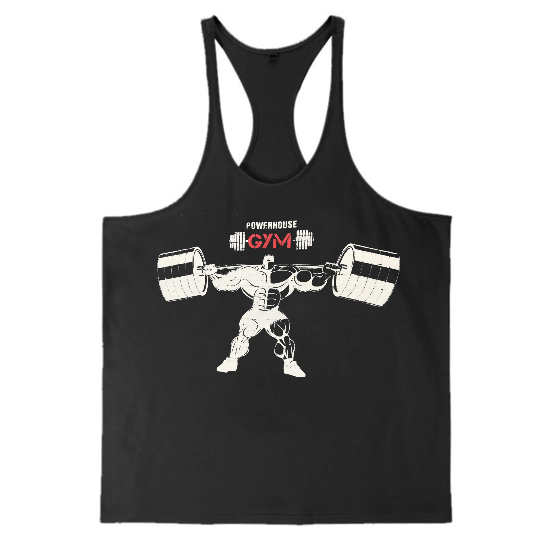 LYFT × POWER HOUSE GYMVINTAGETANKTOP Powerhouse Gym Y-Back Tank Top | T Micheal