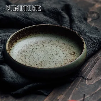 

1PC Japanese tyle Ceramic Tableware Rice Bowl Dish Hotel Retro Seasoning Dish Snack Dish Home Soy Sauce Vinegar Dishes Tableware