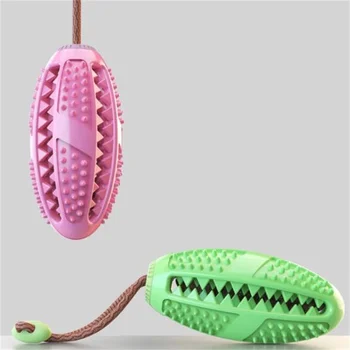 

Wholesale TPR Dog molar rod Teethers Dog toothbrush Leaky feeder Dogs chew toy