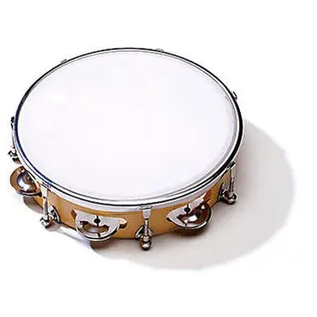 

90531400 global CG TT 10p tambourine 10 ", plastic, 9 pairs of bells, Sonor