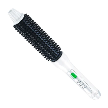 

Professional Ceramic Anion Hair Curler Hair Straightener Hot Comb Electric Lcd Hair Brush Hair Comb Round Big Curler