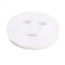 100 шт Одноразовые Нескользящие маски для лица хлопчатобумажная шелковая бумага для лица