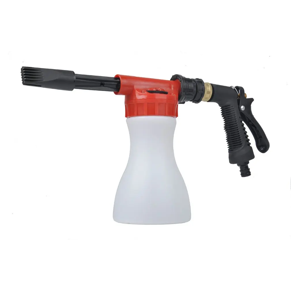 

Water Spray Foam Cannon Garden Hose 1L Foam Pot Household Low Pressure Car Wash Washer Metal Water Tool